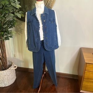 Drapers & Damons Pants & Vest - Size Medium Petite